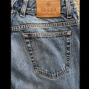 Gucci jeans 32x30 slim fit